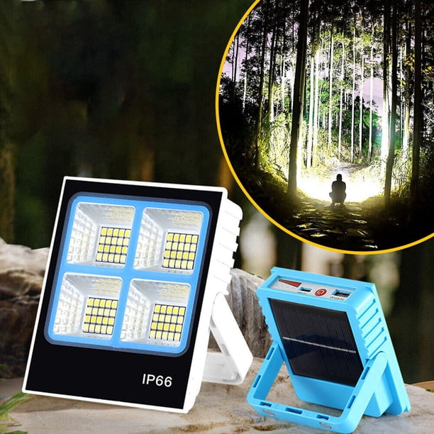 ¡Precios Bajos Siempre!, Lámpara portátil Lámpara de trabajo portátil Energía solar Carga de emergencia USB Exterior A prueba de lluvia Camping Luz fuerte Akmoler