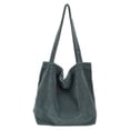thumbnail image 2 of MesaSe Femmes Sac à Bandoulière en Velours Côtelé Grande Capacité de Mode Simple Clés Téléphone Portable Sac à Main Réutilisable, 2 of 8