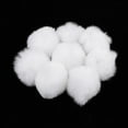 thumbnail image 4 of 8Pcs DIY Faux Ball with Tiny Loop Pompom for Knitting Hats Shoes, White, 4 of 8
