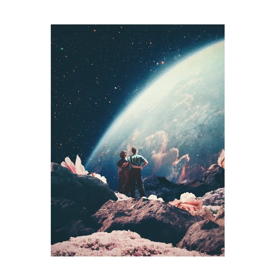 Frank Moth 'Often Mistaken for Absent' Canvas Art