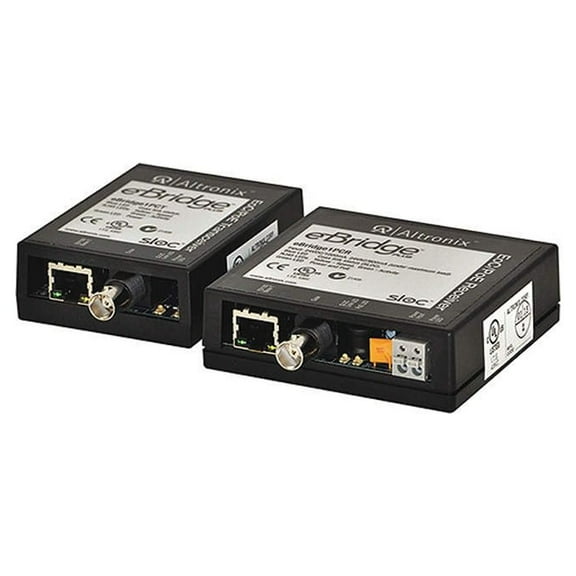 Altronix eBridge1PCRT EoC Single-Port Adapter Kit, 25Mbps, Generates PoE