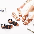 thumbnail image 7 of Ataiwee Women's Flat Slide Sandals - Fashionable Elastic Ankle Strap Comfortable Flat Summer Sandals., 7 of 7