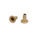 thumbnail image 2 of Remache de ojales huecos M1.5x3mm latón color plateado de metal 500 piezas, 2 of 3