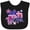 AB-Black, variant on Inktastic 4th of July Fireworks Stars and American Flag Boys or Girls Baby Bib