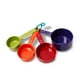 thumbnail image 4 of Juego de tazas y cucharas medidoras Farberware de plástico colorido de 9 piezas, 4 of 5