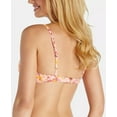 thumbnail image 2 of Raisins PINK PARADISE FOUND Juniors' Moonshadow Bikini Swim Top, US Medium, 2 of 2