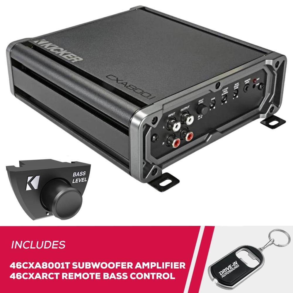 最終値下げ！　KICKER KX1600 アンプ 1600W Kicker KX1600.1 1600 Watt RMS Mono Car Audio Class D Amplifier