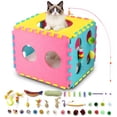 thumbnail image 1 of Set de juguetes para gatos MOYMO de 41 piezas, kit interactivo para gatitos de interior, 1 of 9