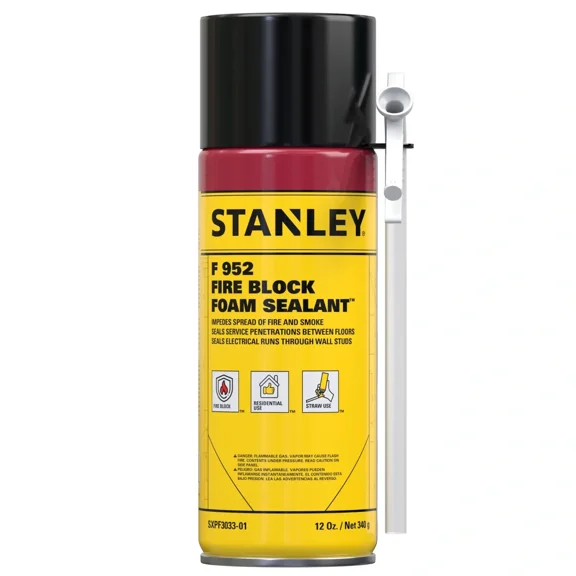 OPAL- Stanley F952 Orange Fire Block Foam Sealant - Insulating Foam Sealant 1 Pack