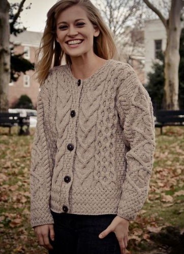 wool button up