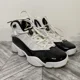 thumbnail image 2 of N I-K-E A i r-Jor-dan 6 Rings GS 'Defining Moments' Youth Sneakers CW6994-100 Sz 4.5 Y, 2 of 6