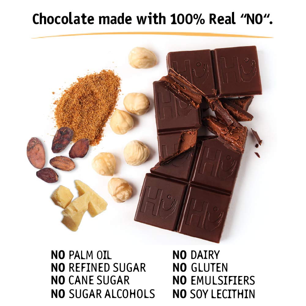 (12 Pack) Hu Kosher Hazelnut Butter Dark Chocolate Candy, 2.1 Oz