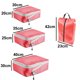 thumbnail image 2 of Juego de bolsa de almacenamiento de viaje bolsa de zapatos juego de cuatro piezas bolsa de clasificación plegable portátil, 2 of 5
