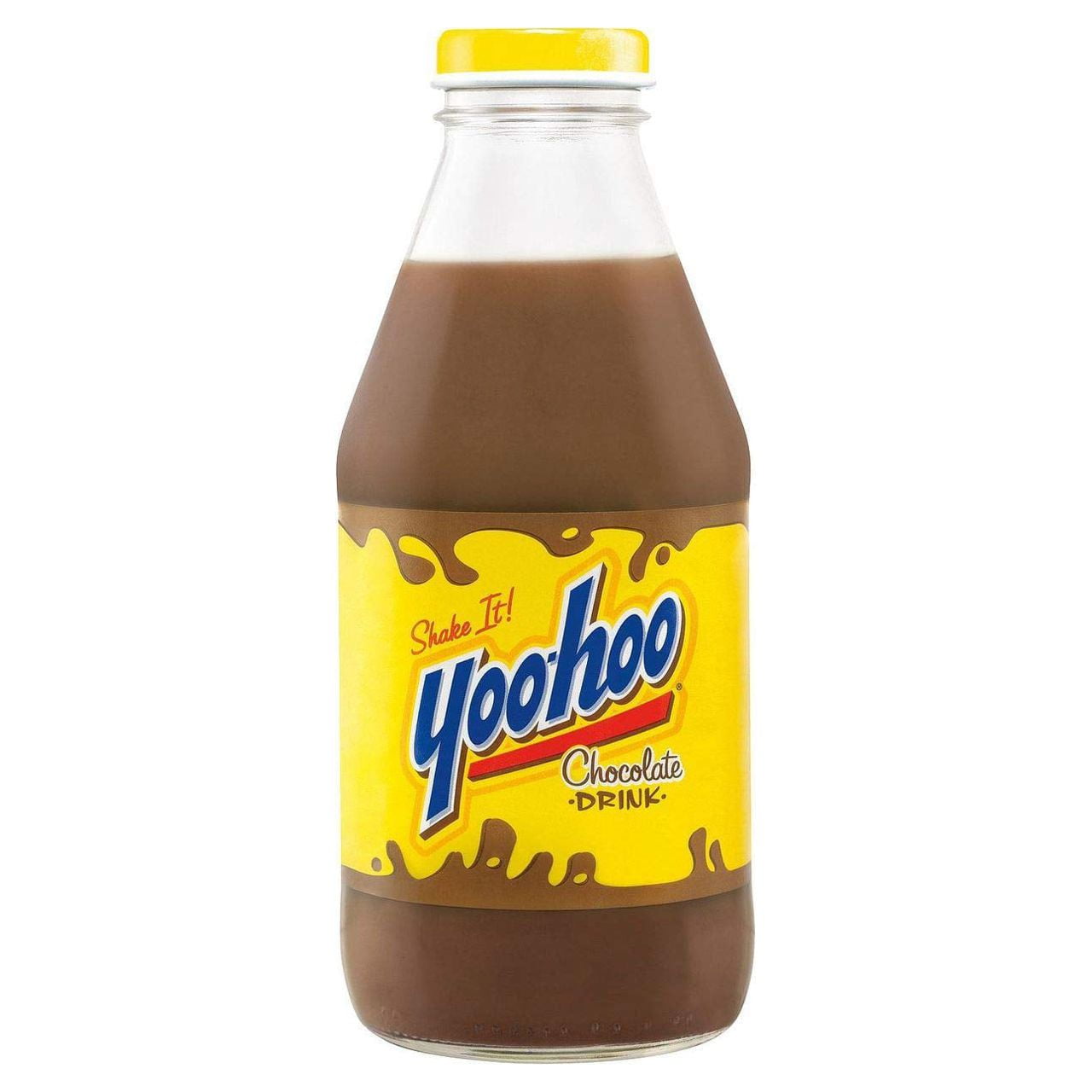 Yoohoo Chocolate Drink, Shake It, 15.5oz Glass Bottle (Pack of 6, Total of 93 Fl Oz)