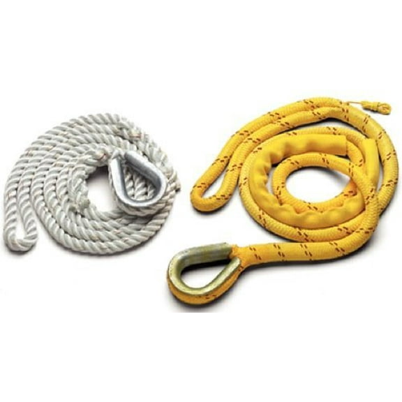 New England Ropes 539K62400020 Braided Nylon /Polyester Mooring Pendant 3/4" X 20'