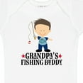 thumbnail image 4 of Inktastic Grandpa Fishing Buddy Fisherman Boys Baby Bodysuit, 4 of 5