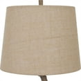 thumbnail image 4 of Maklaine 1-Light Farmhouse Resin Table Lamp with Round Shade in Natural, 4 of 8