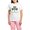 With Pink Camo Pant, variant on CafePress - Muldoon Shamrock Women's Light Pajamas - Women's Short Sleeve Print T-Shirt and Pants Light Cotton Pajama Set