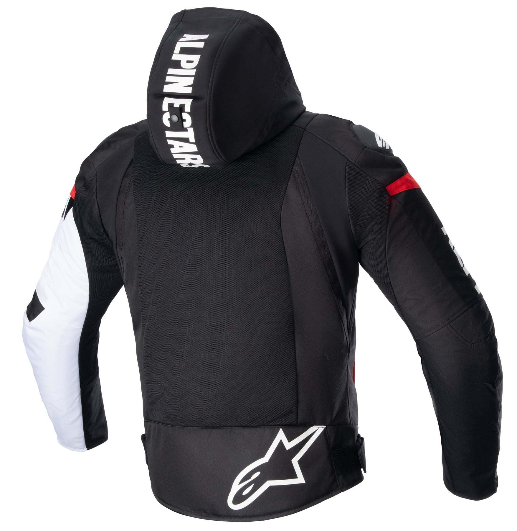 Alpinestars Zaca Air Jacket (XXX-Large, Black/White/Red Fluo