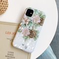 thumbnail image 1 of Funda de teléfono con soporte de anillo Floral Retro LOVECOM para iPhone 14 13 12 11 Pro Max XR XS Max X 7 8 Plus funda suave IMD Dream Shell Tan Jianjun unisex, 1 of 2