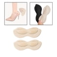 thumbnail image 3 of Protectores de talón Macarena para zapatos Antidesgaste adhesivo Forro Protección Amigable con piel Esponja suave Tipo grueso beige, 3 of 8