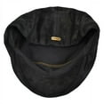 thumbnail image 4 of Rustic Leather Ivy Cap - M - Black, 4 of 4