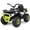 White, variant on Costway 12V Kids Electric 4-Wheeler ATV Quad 2 Speeds Ride On Car w/MP3&LED Lights Red