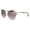 SHINY GOLD-BROWN, variant on Sunglasses MCM133S 722 Shiny Gold-Brown Tea Cup Women 60x14x145