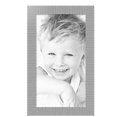 thumbnail image 2 of ArtToFrames 19" x 35" Steel Ripple Brushed Picture Frame, 19x35 inch Silver Wood Poster Frame (WOM-5269),  Pack, 2 of 7