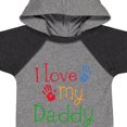 thumbnail image 4 of Inktastic I Love My Daddy Boys or Girls Baby Bodysuit, 4 of 5