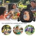 thumbnail image 4 of Yuyamidu Capybara Kids Lunch Box Large Capacity Insulated Lunch Bag Portable Handle Thermal Picnic Cool Bags Multifunctional for School Picnic Travel Hiking Camping, 4 of 6