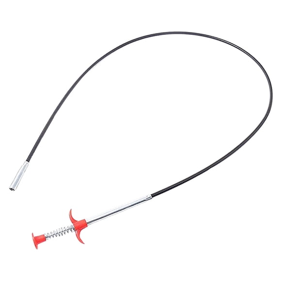eccomum Plumbing Drain Snake Clogged Drains Snake Auger Hair Clog Remover Shower Toilet Sink Cleaner