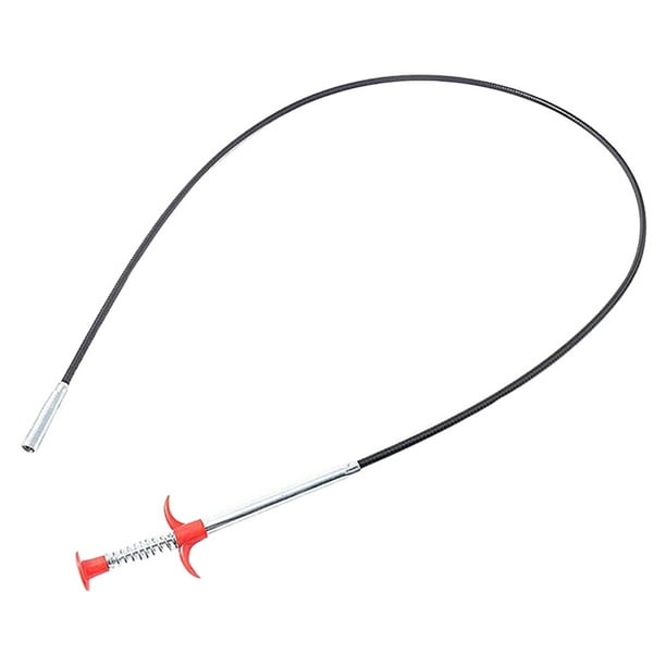 Barrena de cable,Drenaje de fontanería Drenajes obstruidos por serpiente Barrena de serpiente Remove Tomshoo 0.9m