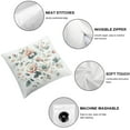 thumbnail image 4 of Outdoor Throw Pillow Cover Spring Garden Blossom Flower Waterproof Cushion Pack Watercolor Floral on Pillow Cases Home Decoration for Patio Garden Couch Sofa, 4 of 6