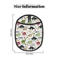 thumbnail image 3 of Pofeuu Dinosaur Print Silicone Pot Mat Mitten With Hanging Loop Heat Resistant Oven Mitts Non-Slip Bbq Baking Smoking Potholders, 3 of 7