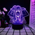 thumbnail image 3 of Luz nocturna LED 3D Oshis No Ko Hoshinos Rubiis que cambia de color, 3 of 4