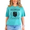 thumbnail image 2 of Abandoned Fishing Wives Social Club Shirt for Women Funny Fishing Season Graphic Tee for Wife Seafoam Shirt Adult X-Large, 2 of 4