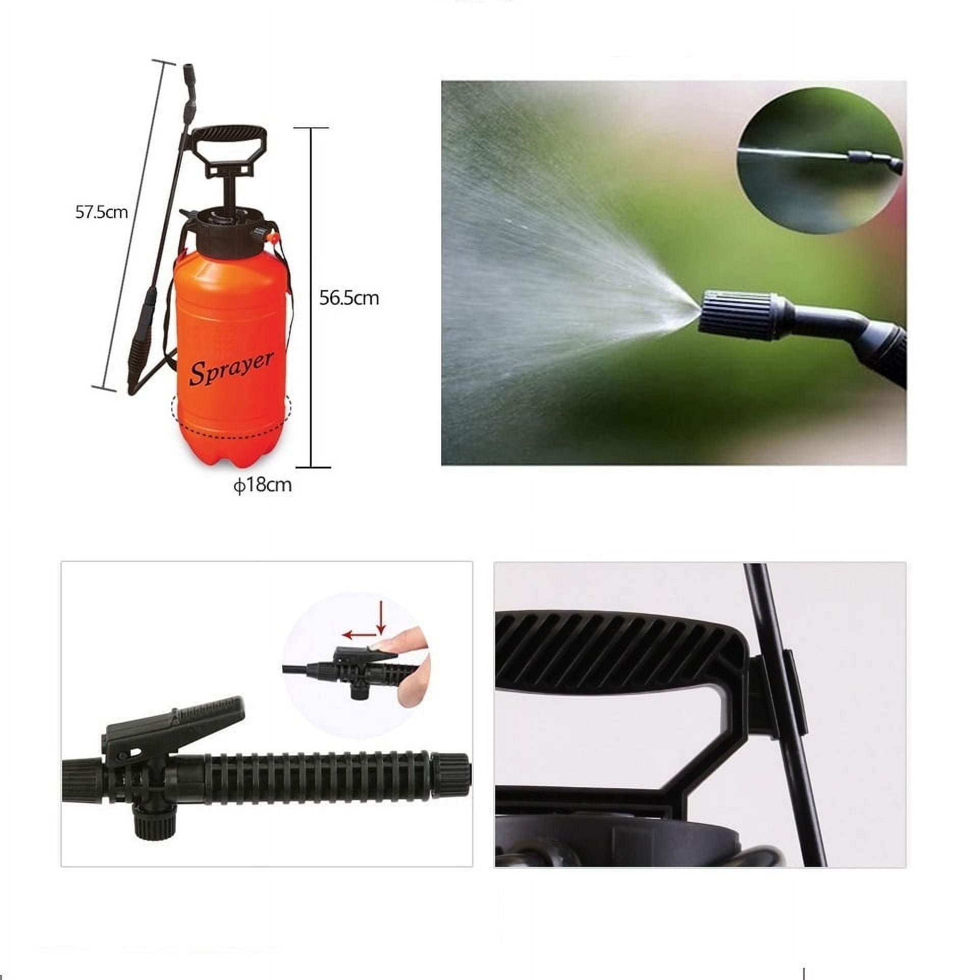 FIVO 2 Gallon Sprayer with Rechargeable Battery Powered Electric Pump for Lawn and Garden