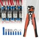 thumbnail image 5 of Kit de terminales de cables eléctricos con engarzadora pelacables automática 5 en 1 y conectores de Irfora Terminales, 5 of 7