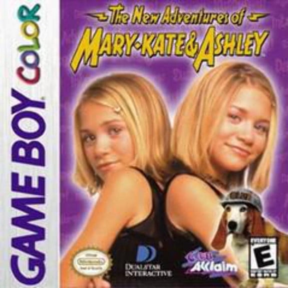 The New Adventures of Mary-Kate & Ashley - Nintendo Gameboy Color GBC