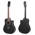 thumbnail image 4 of Jidyous Docerola Aguanta cuerdas pares 4/4 Guitarra Electroacústica 12 cuerdas con bridge doctor, co, 4 of 9