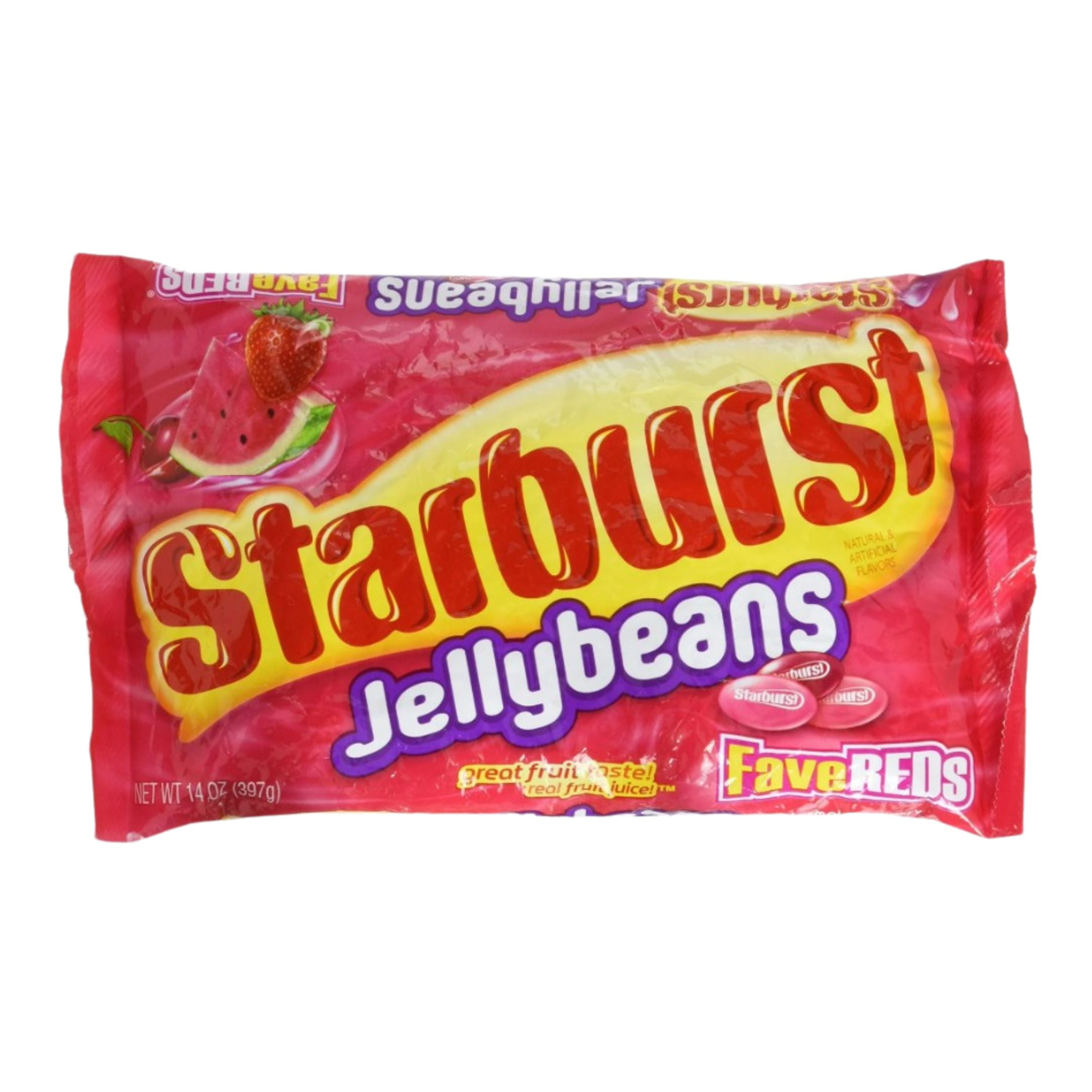 Starburst FaveREDs Jelly Beans Chewy Candy - 14 oz - 2 Bags