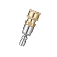 thumbnail image 4 of LOVIVER 1/4 Inch Quick Connect Pressure Washer Connector Coupler Rotary Adapter Pressure Copper Female Head, 4 of 8