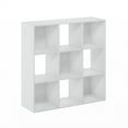 thumbnail image 2 of Furinno Pelli Cubic Multipurpose Clothing & Closet Storage Organizer Shelf, 9-Cube, White, 2 of 6
