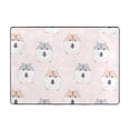 thumbnail image 7 of Area Rugs For Living Room Decor - Cute Hamster Sunflower Seed Pink Soft Anti Slip Throw Washable Rugs 5x7 For Bedroom, Indoor Carpet For Bedroom Living Room 80x58In, 7 of 7