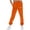 Orange, variant on CLOISE Womens Sweatpants Baggy Fleece Jogger Pants Loose Pull on Low Rise Elastic Bottom Pants Black Active Elastic Waist Drawstring Heart Sweatpants with Pockets Fashion Basic Long Sweatpants