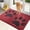Burgundy Red, variant on Dog Door Mats for Muddy Shoes and Paws, Non Slip Low-Profile Washable Indoor Doormats, Absorbent Dirt Trapper Entryway Rugs,16"x24" Burgundy Red