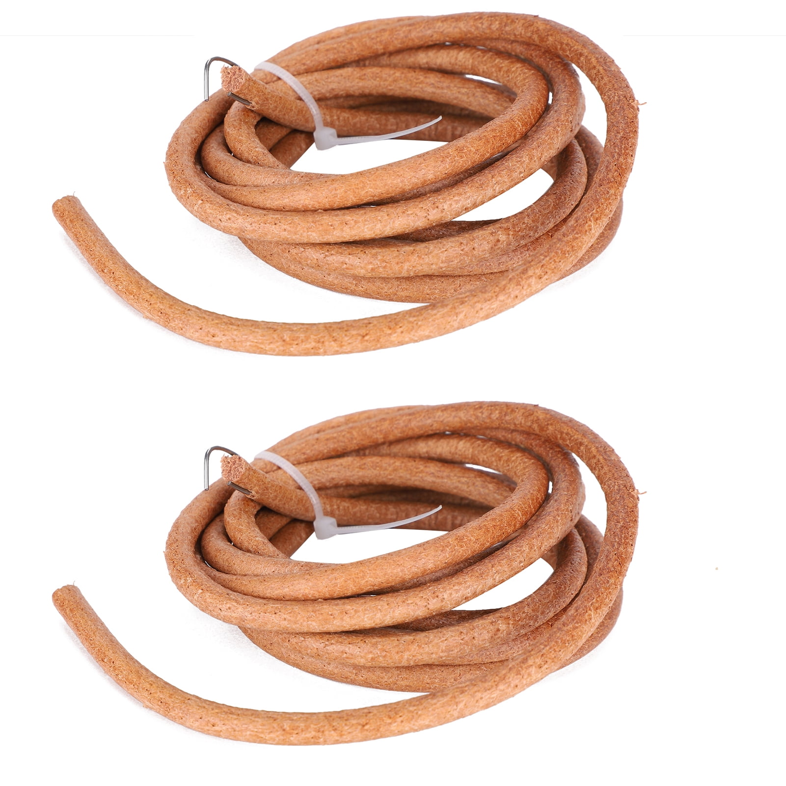 Fdit 2Pcs Sewing Machine Belts Leather Drive Treadle Parts Replacement