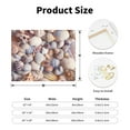 thumbnail image 2 of Lsque Sea Shells Print Wall Art – Decorative Picture for Living Room, Bedroom, and Office (Horizontal), 2 of 6