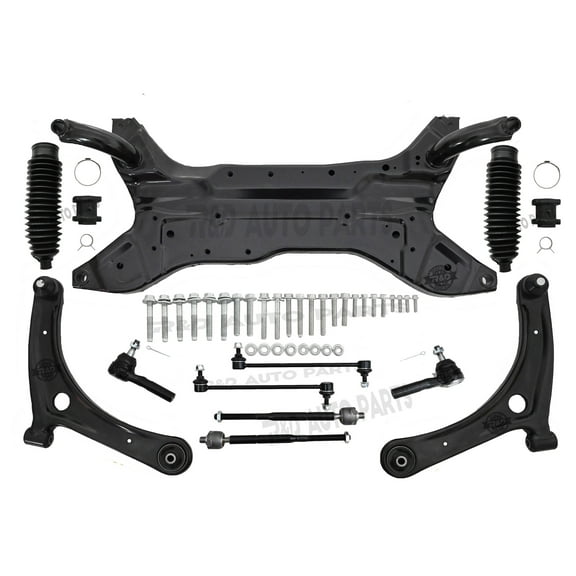 RD-autoparts Front Subframe Crossmember for Jeep Compass Patriot Caliber 07-17 2WD FWD 4WD AWD  ARMS BOOTS